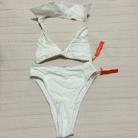NWT Ookioh Hamptons Top and Bikini Bottoms - Picture 3 of 5